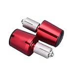 Pour CBR 125R 600 F4i 650F R 1000F cbr 600 1000 RR Poignées guidon de moto Embout de guidon Bouchon anti vibration.