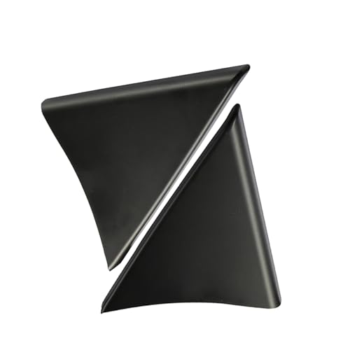 2PCS 25857289 25857294 Front Door Upper Trim Panel Driver and Passenger Side Triangle Cover Compatible with 2007-2013 Chevy Chevrolet Avalanche Silverado Suburban Tahoe GMC Sierra Yukon