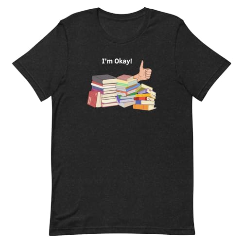 Teegarb Letter Blanket Humorous Bookworms Book Lovers Illustration Puns Hilarious Bookish Devotees, Black Heather, S