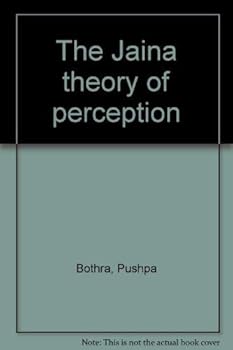 Paperback The Jaina theory of perception Book