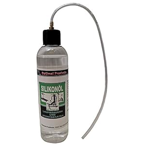 Siliconenolie voor loopbanden + sporttoestellen 250 ml + applicator