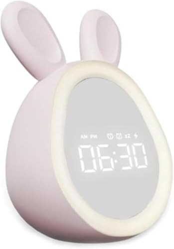 AOBOPO����E�T�M�f�U�C���̊w�������d�q�f�W�^���ڊo�܂����v ���@�\�Ȃ��킢���E�T�M�^�ڊo�܂����v �i�C�g���C�g�t�� �X�}�[�gUSB�[�d�� �E�F�C�N�A�b�v���C�g�@�\ �Q���̒u�����v �f�W�^���\�� ���ԃA���[��