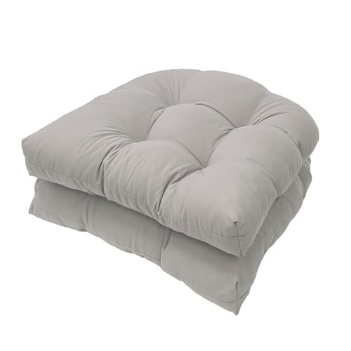 Coussins de chaise d'extérieur en U premium : galettes rembourrées haute résilience de terrasse