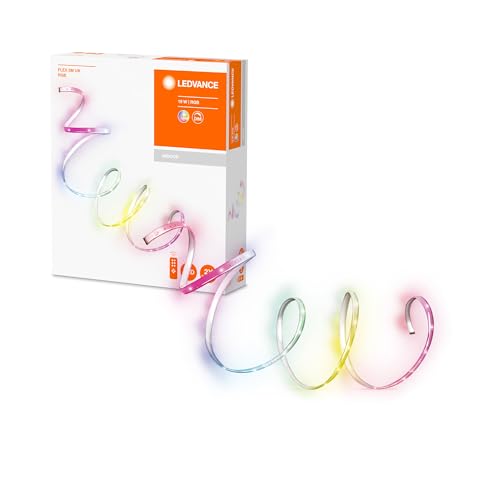 LEDVANCE Flex 5M RGB REM UK, Silikon, 3,6 W, Weiß