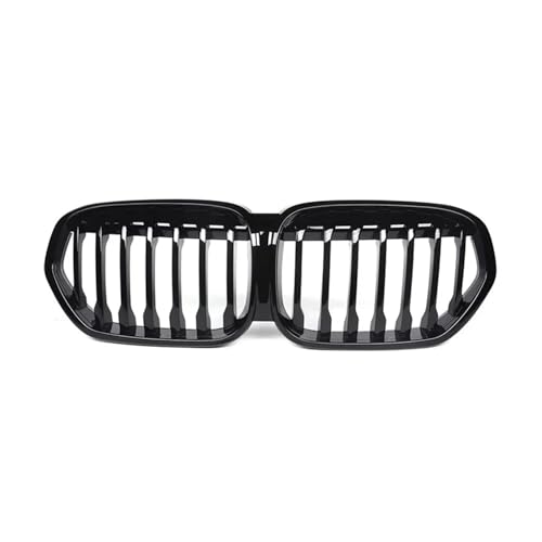 Calandre avant noire brillante pour BMW X1 F48 2020-2022 sDrive single slat