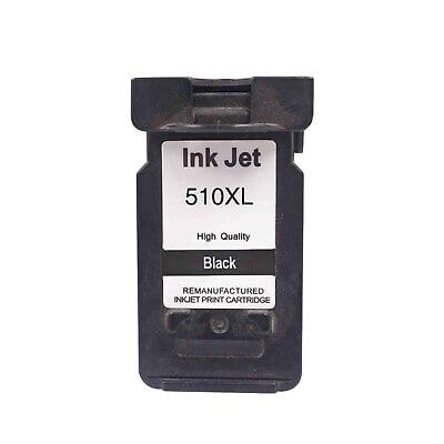 Mondo Stampa - PG510 510XL Cartuchos de tinta regenerados para Canon PG-510 XL (1 NEGRO) para Canon PIXMA MP240/MP260/MP480/MX320/MX330 PG-510 (410 páginas)