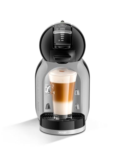 NESCAFÉ DOLCE GUSTO Mini Me - Máquina de Café de Cápsulas para Espresso, EDG155.BG, 0.8 L, Color Gris/Negro NESCAFÉ DOLCE GUSTO Mini Me - Máquina de Café de Cápsulas para Espresso, EDG155.BG, 0.8 L, Color Gris/Negro