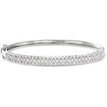 Ross-Simons 75 ct. t.w. Diamond Bangle Bracelet