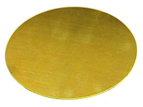 Feuille de disque en laiton H62 de 1.5mm d'épaisseur facile à découper pour usinage CNC