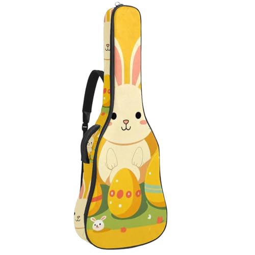 Housse universelle pour guitare acoustique à motif de Pâques multicolore