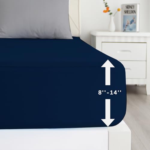 Biloban USBC11178 Full Size Mattress Protector Waterproof 2 Pack, Noiseless & Soft Coverage Mattress Cover Fitted Sheets With Deep Pocket Up To 14", Super Breathable & Easy Wash Mattress Encasement thumb #1