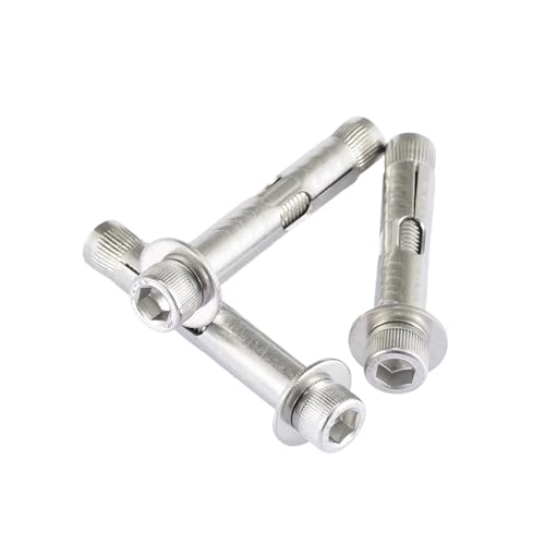 304ステンレス鋼六角六角ソケットヘッド内蔵拡張ネジインプロージョンコンクリートアンカーボルトM6-M12(M12x110mm)