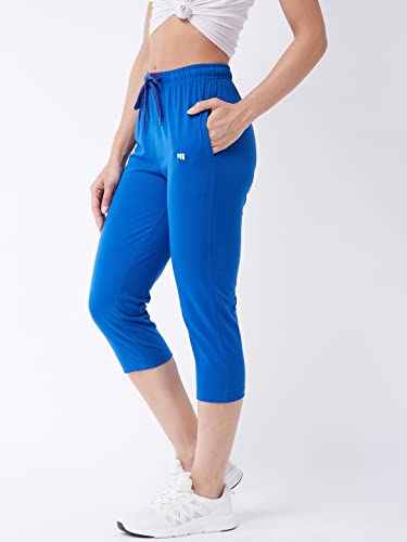 Image of Modeve Women Solid Cotton Blend Capri for summer|| Summer Wear
