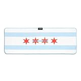 Sunday Golf Microfiber Golf Towel 14 x 40 inches| Premium Fabric | Waffle Pattern with Center Slit (