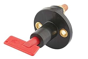 Batteriehauptschalter 1000A (12V) mit rotem Schlüssel