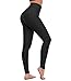 DUROFIT Leggings Push up da Donna Yoga Pants Anticellulite Scrunch Elastica Pantaloni Sportivi Ginnastica Fitness Slim Allenamento per Palestra Nero XL