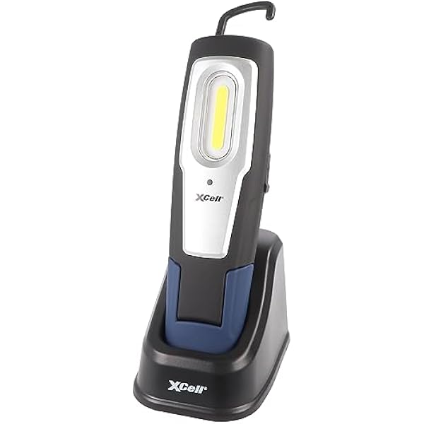 XCell 146726 Work Base, SMD LED lampa robocza zasilana bateriami 600 lm, 250 lm, 120 lm