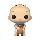 POP Rugrats - Tommy Pickles with Teddy Bear Funko Pop! Vinyl Figure (Bundled with Compatible Pop Box Protector Case), Multicolored, 3.75 inches