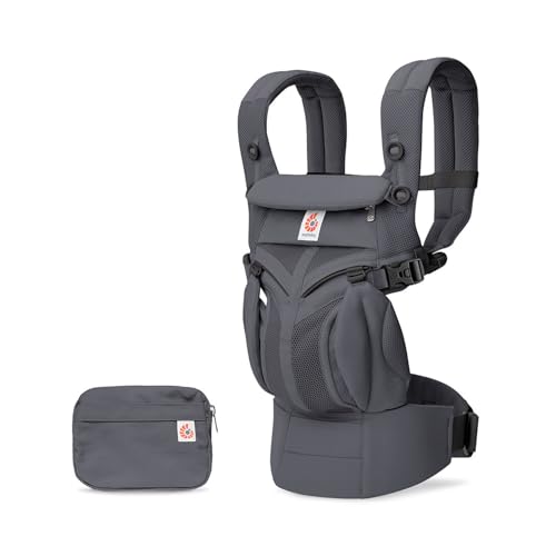 Ergobaby(�G���S�x�r�[) OMNI Classic �I���j�N���V�b�N �`���R�[���O���[ �������R �V���� 48�����܂� 20.4kg�܂� �|�[�`�t�� ���b�V�� 4�ʂ�̕����� �T�|�[�g �x�r�[�L�����A �Ԃ���� �q�� CREGBCS360MCHRG