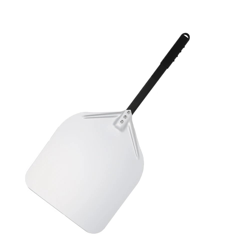 WANGSHAOWEI Pizza ​Paddle 12 13 14 Pizza Peel Long Handle Super Smooth Paddle Lightweight Turning Outdoor Oven Accessories Shovel Nonstick(14inch 76cm)