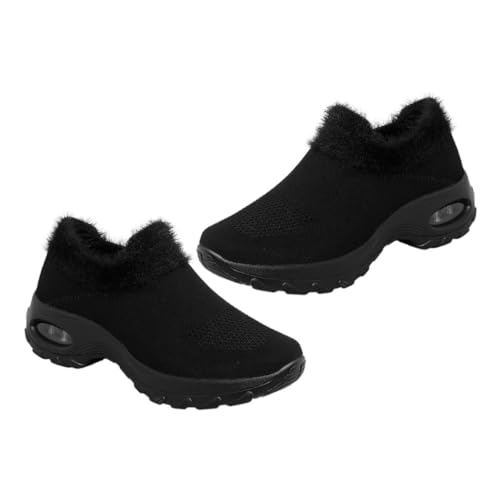 Chaussures de sport femme avec élasticité confortable et semelles de sécurité