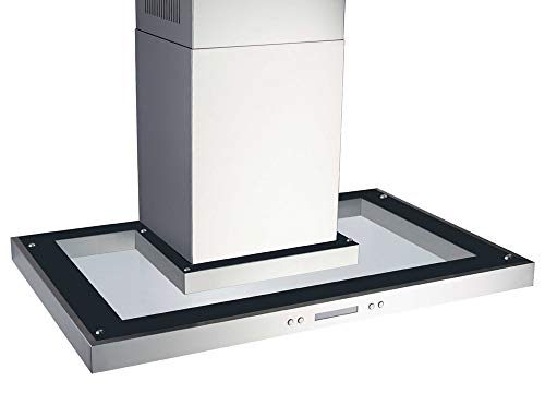 Windster Ws-96Tb30Ss 30 Stainless Steel Convertible Wall Mount Range Hood With 500 Cfm Contemporary Tempered Glass Canopy Led Lighting And Aluminum Mesh Filter #TOP2
