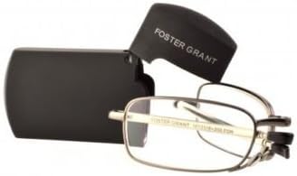 Foster Grant MicroVision Optical Compact Folding Reading Glasses Gideon +3.25 strength