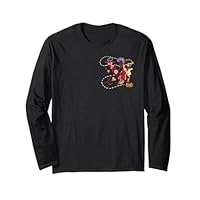 Disney Villains Alphabet Monogram Captain Hook Letter X Long Sleeve T-Shirt