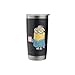 Minions Dave No Coffee No Work Stainless Steel Insulated Tumbler