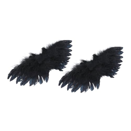 Abaodam 2Piezas Alas De Ángel para Muñecas Decoraciones Colgantes DIY para Vestidos De Princesa y Accesorios De Muñecas Decoración De ala De Ángel