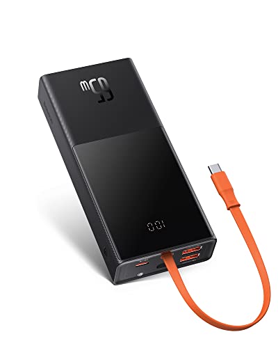 Baseus 30000Mah Power Bank Portable Laptop Charger 20000Mah 65W Power Bank #TOP5