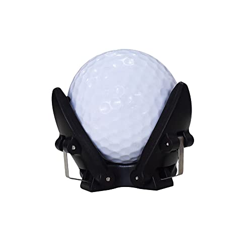 Albedela 2 Pcs Golf Ball Retriever Grabber Pick Up Back Saver Claw Put On Putter Grip 3-Prong Stainless Steel Spring Never Break Down Golf Accessory #TOP4