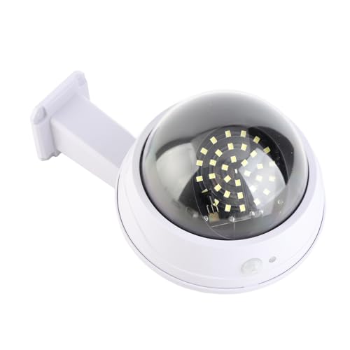 Sensor de movimento ao ar livre Câmera de vigilância realista de luz solar Design de 3 modos de ilum