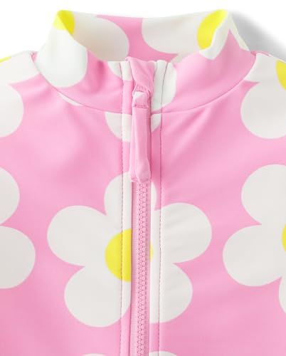 Gymboree Girls' and Toddler Long Sleeve Rashguard One Piece Swimsuit2