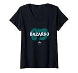 Womens Name and Number Eduard Bazardo Seattle Baseball MLBPA V-Neck T-Shirt
