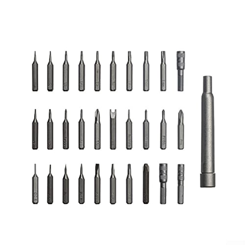 31 In 1 Precision Cross Screwdriver Bits, Torx Hex Star Screwdriver Bits Set With Storage Case For Phone Watch Electric Appliance Repair Tool #TOP9