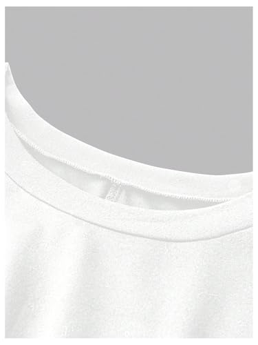 Image of SOLY HUX Women's Plus Size T Shirt Dress Half Sleeve Crewneck Loose Summer Dresses