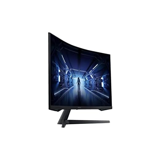 SAMSUNG ODYSSEY G5 27'' Ecran PC Gaming Incurvé 1000R, Dalle VA 27", Résolution WQHD (2560 x 1440), 144 Hz, 1ms, AMD FreeSync, HDR10, Noir