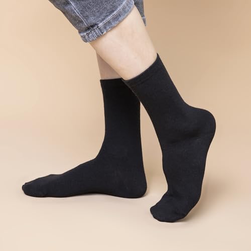 3 Pairs Thin Crew Socks for Men & Women, Breathable Casual Athletic Ankle Socks3