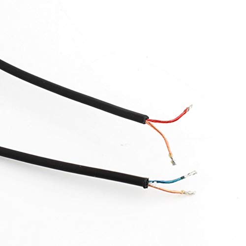 iplusmile Langes Schwarzes Kopfhörer-Reparaturkabel 59.06In Tpe 30-Adern Sauerstofffreies Kupfer Diy Ersatzkabel Für Kopfhörer Reparatur Und Zubehör