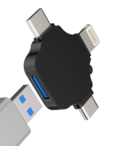 USB-C Lightning Micro USB�I�X to USB-A���X OTG�A�_�v�^�[�i3-in-1�j�Ή�iPhone 16 15 14 Pro Max�p �Ή�apple MacBook �Ή�iPad Type-C�Ή� �Ή�Samsung�P�[�u����