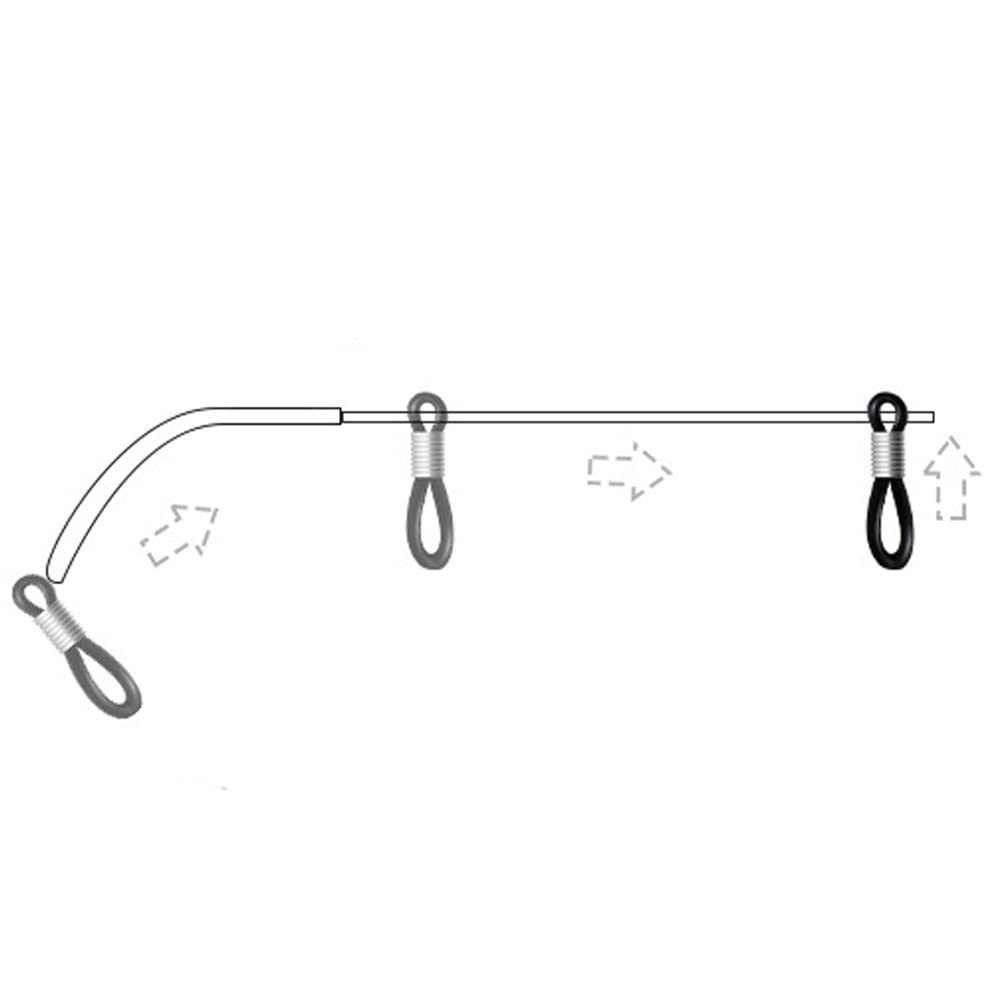 Schlichte, vielseitige Brillenketten, Brillenketten, Sonnenbrillen-Gurthalter, Schmetterlings-Stil, Brillen-Halterkette for Damen(Multicolore)