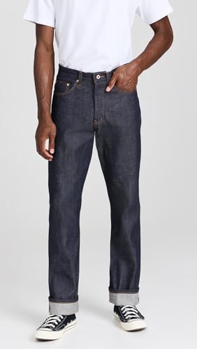 Naked & Famous Denim Men's True Guy - Dirty Fade Selvedge Jeans2