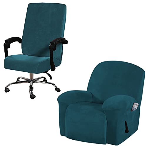 TOPCHANCES Club Sofa Chair Cover,Stretch Spandex Floral 1-Piece Tub Chair Slipcover Armchair Covers Couch Slipcover for Living Room Club Bar Counter (Yellow)