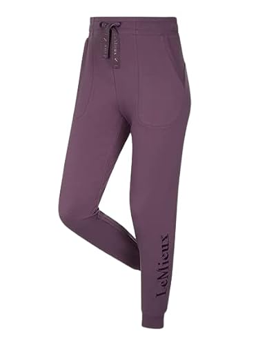 Lemieux Women's Dove Josie Joggers In - Lightweight - Tailored Fit Activewear - Lounge Wear - Sweatpants With Pockets & Drawstring - Uk 10