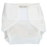  Diewald Popolini Popowrap weiß, Überhose, mit allen Stoffwindeln kombinierbar, Gr. XS (2,5 - 4 kg)
