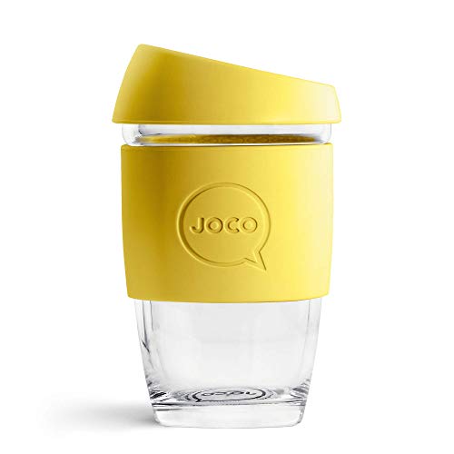 JOCO 6oz Glass Reusable Coffee Cup (Meadowlark)