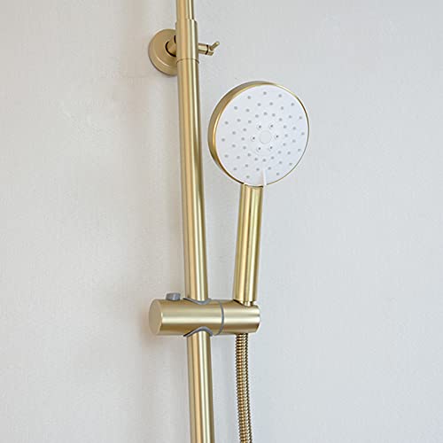 Ensemble de robinets de douche en or brossé pour apaiser vos tensions - 3