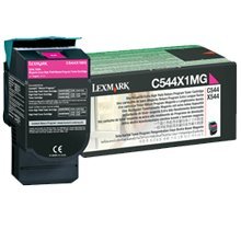 ~Brand New Original LEXMARK/IBM C544X1MG High Yield Laser Toner Cartridge Magenta