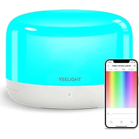 YEELIGHT Lámpara de mesa inteligente, Siri Control Cover